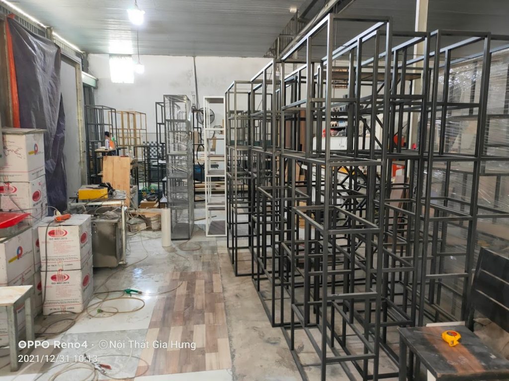 Gia Hưng - Xưởng gia công sơn tĩnh điện giá rẻ tại Quận 12 - TpHCM 7 son tinh dien khung sat trang tri