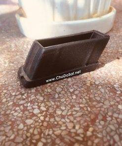 Nút nhựa chữ nhật 20x40 nghiêng dài 30 độ SGH-1113