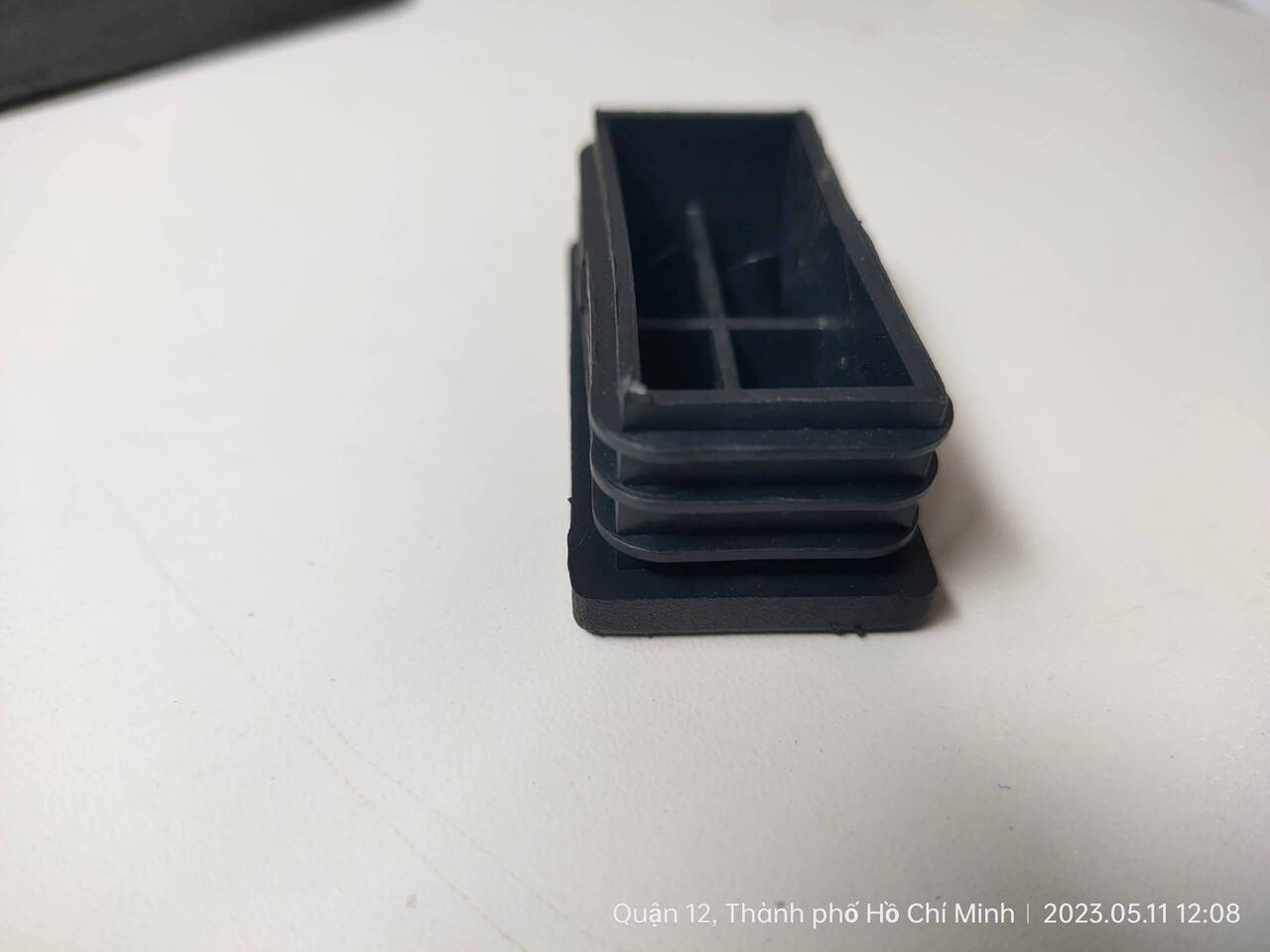 Nắp nhựa bịt đầu ống sắt/thép hộp 25x50 SGH-1239 4 Nắp nhựa bịt đầu ống sắt/thép hộp 25x50 SGH-1239 - Ảnh 2