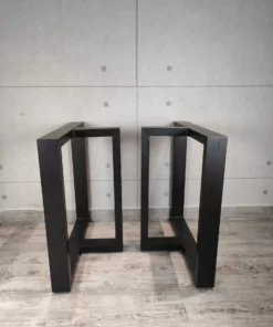 Chân bàn chữ T sắt hộp 40x80 sơn tĩnh điện SGH-1411