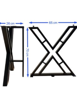 Chân bàn sắt hộp sơn tĩnh điện SGH-1404