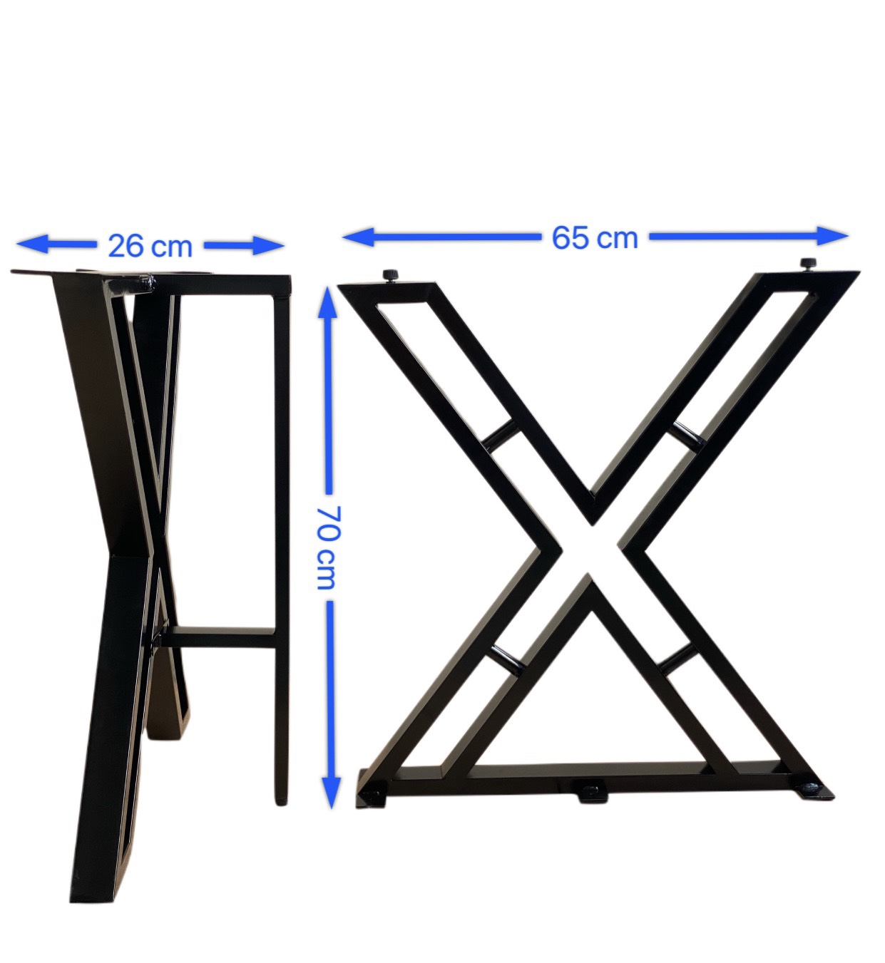 Chân bàn sắt hộp sơn tĩnh điện SGH-1404 3 Chân bàn sắt hộp sơn tĩnh điện SGH-1404