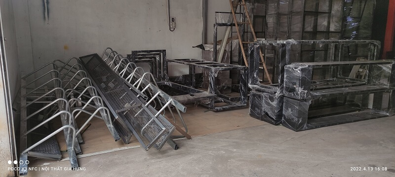 Dịch vụ gia công khung sắt và sơn tĩnh điện trọn gói 6 Dich vu son tinh dien chuyen nghiep uy tin tai quan 12 Gia Hung