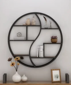 Kệ Treo Tường Âm Dương Tròn SGH-1554