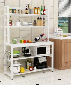 Kệ bếp đa năng 5 tầng gỗ MDF khung sắt GHF-6770