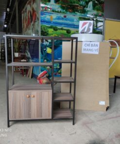 Kệ để lò vi sóng khung sắt có tủ gỗ GHTop-5117 13 ke de lo vi song khung sat co tu go ghtop 5117 MHG 450EV 6