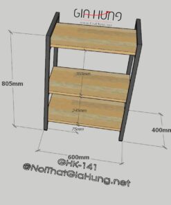 Kệ để lò vi sóng 3 tầng đa năng SGH-1461 9 kich thuoc ke de lo vi song 3 tang da nang ghk 141.jpg