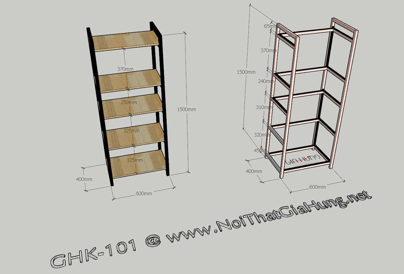 Kệ để lò vi sóng 5 tầng đa năng SGH-1462 8 Kệ để lò vi sóng 5 tầng đa năng SGH-1462 - Ảnh 6