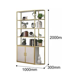 kich thuoc ke sach khung chan sat mat go 6 tang ghs 8908