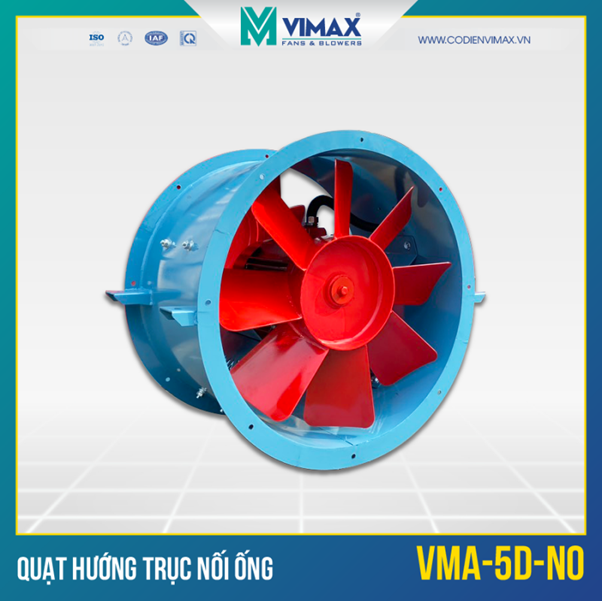 Cấu tạo quạt hướng trục - +6 điểm nổi bật của quạt hướng trục 4 Cấu tạo quạt hướng trục - +6 điểm nổi bật của quạt hướng trục