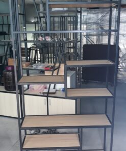 Kệ trang trí khung chân sắt mặt gỗ SGH-1719 11 d2e3969bceb933e76aa8