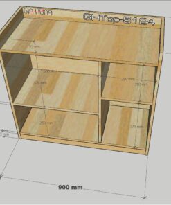 Alternative view of Tủ kệ để lò vi sóng gỗ MDF SGH-1777