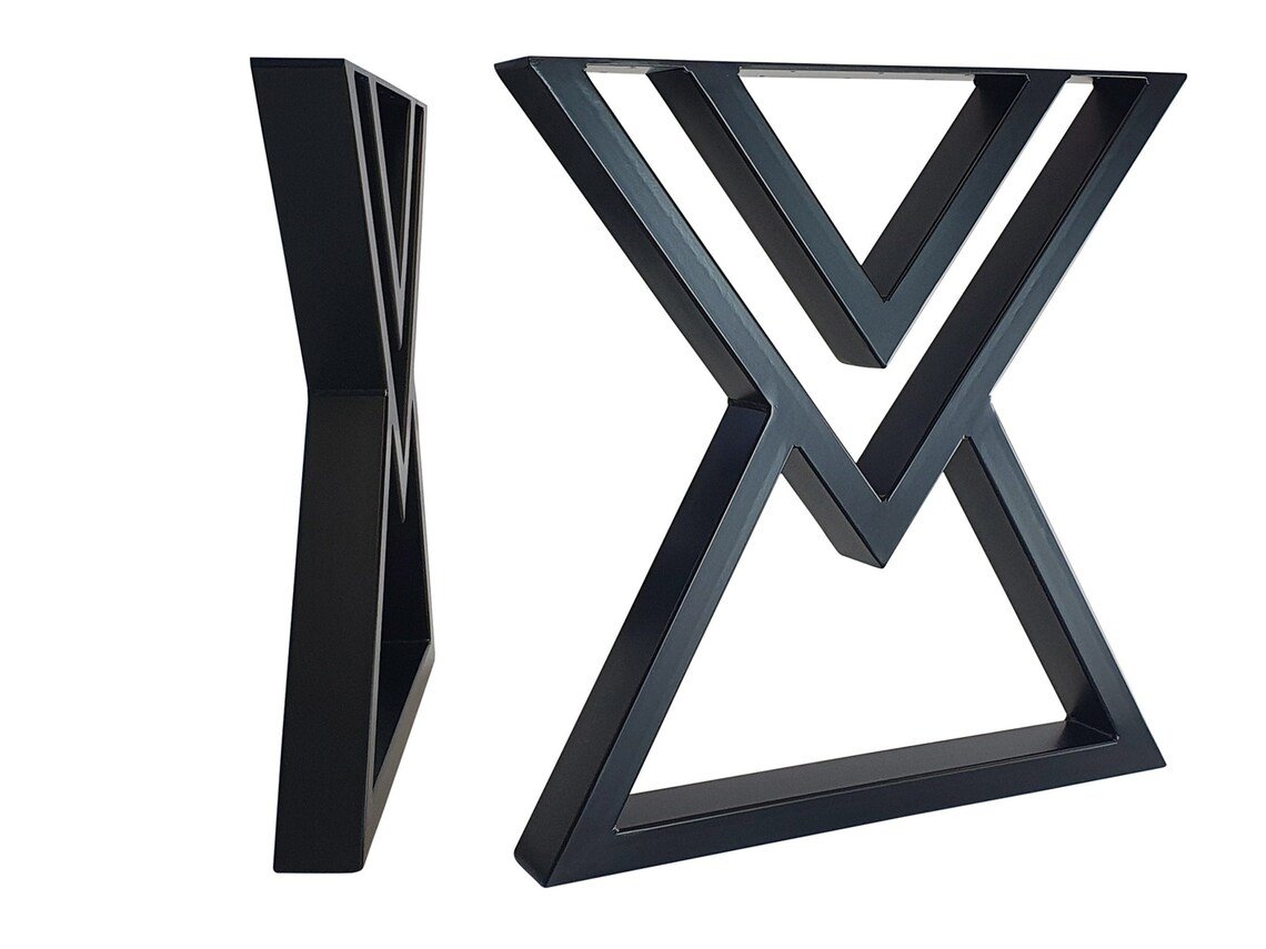 Chân bàn chữ V sắt hộp 40x80 sơn tĩnh điện SGH-1998 3 Chân bàn chữ V sắt hộp 40x80 sơn tĩnh điện SGH-1998