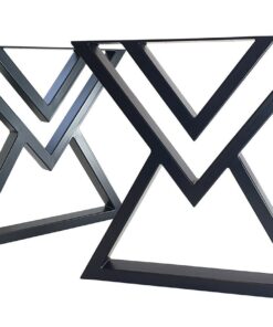 Chân bàn chữ V sắt hộp 40x80 sơn tĩnh điện SGH-1998 8 Chan ban chu T sat hop 40x80 son tinh dien SGH 1998 2