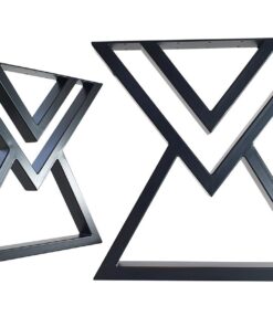 Chân bàn chữ V sắt hộp 40x80 sơn tĩnh điện SGH-1998 9 Chan ban chu T sat hop 40x80 son tinh dien SGH 1998 3