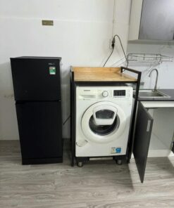 Ke may giat don gian go cao su khung sat SGH 2566 3