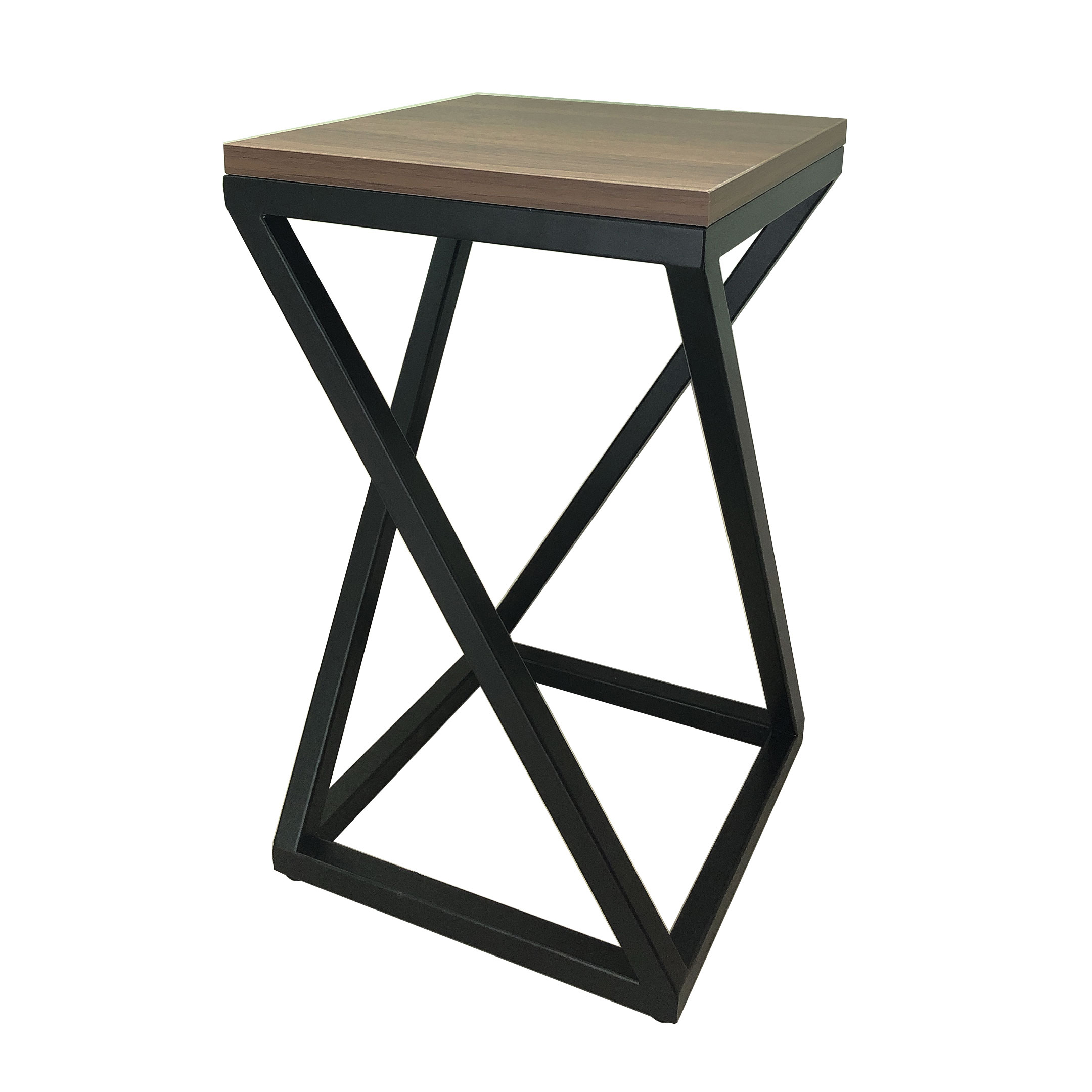 Ghế đôn chân sắt mặt gỗ SGH-2567 3 Ghế đôn chân sắt mặt gỗ SGH-2567