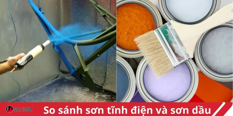 Giá sơn tĩnh điện khác gì sơn dầu? So sánh chi phí và hiệu quả sử dụng 1 So sánh sơn tĩnh điện và sơn dầu