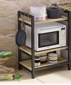 Kệ để lò vi sóng 3 tầng SGH-3140 khung sắt sơn tĩnh điện, mặt gỗ MDF chống ẩm, thiết kế hiện đại – bền đẹp và tiện dụng. Nhận làm theo yêu cầu tại Gia Hưng.