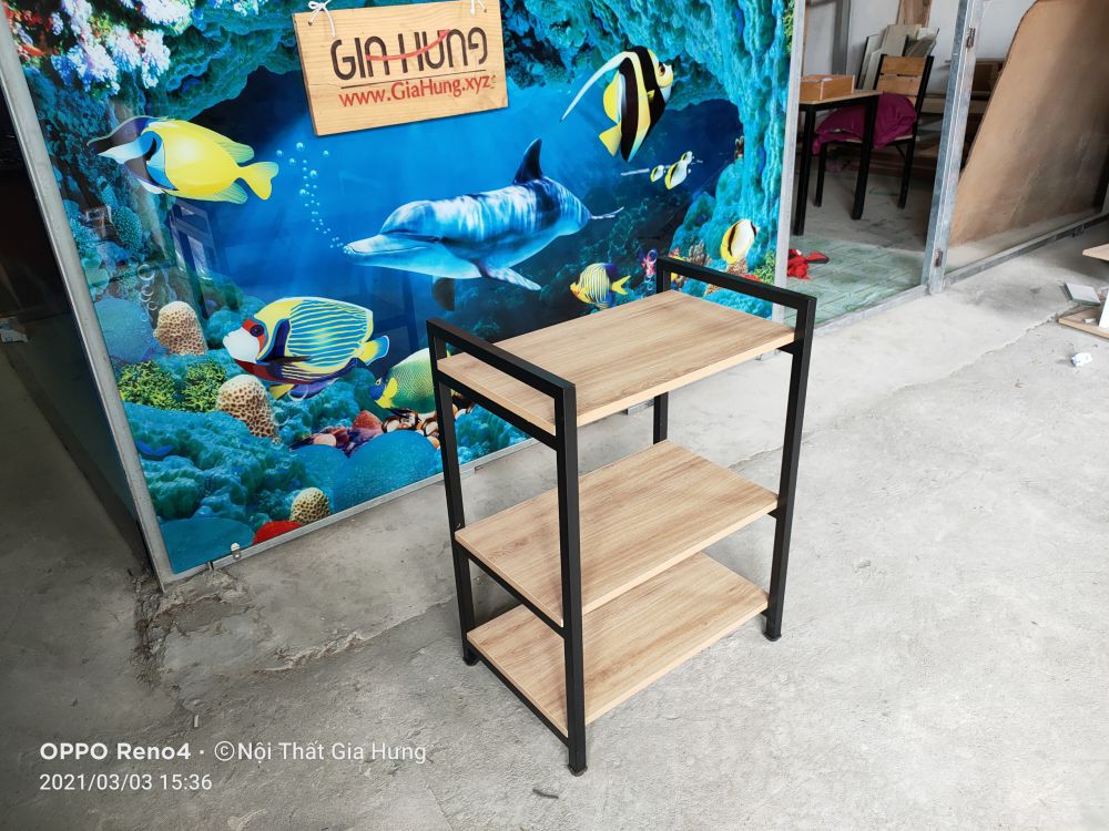 Kệ để lò vi sóng 3 tầng đa năng SGH-3140 4 Kệ để lò vi sóng 3 tầng đa năng SGH-3140 - Ảnh 2